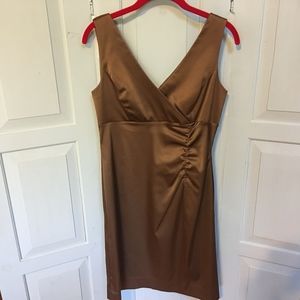 Donna Ricco Petite Brown Dress